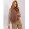 Wool Fashion Italia Rudas šalikas moterims: Dydis - Universalus