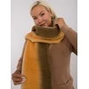 Wool Fashion Italia Šiltas ilgas šalikas: Dydis - Universalus