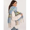Wool Fashion Italia Švelnus moteriškas ilgas šalikas: Dydis - Universalus