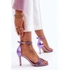 WS1 Violetinės spalvos elegantiškos basutės