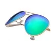 Eu Sandelis Žali aviator akiniai su auksiniu remeliu OK281WZ1