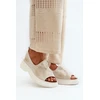 Zazoo Išskirtinio dizaino natūralios odos moteriškos basutės