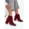 Zazoo Moteriški elegantiški natūralios zomšinės odos aulinukai