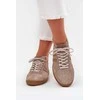 Zazoo Natūralios odos praktiški suvarstomi bateliai