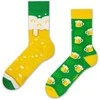 Zooksyrainbow Socks 2 poros kojinių linksmoje dėžutėje