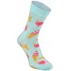 Zooksyrainbow Socks 3 poros originalaus dizaino kojinių dėžutėje