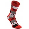 Zooksyrainbow Socks 3 poros originalaus dizaino kojinių dėžutėje