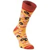 Zooksyrainbow Socks 4 poros kojinių Pizza Seafood