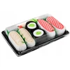 Zooksyrainbow Socks Linkmos kojinės 3 poros, sushi dėžutėje