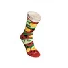 Zooksyrainbow Socks Linksmos kojinės "picos" dėžutėje