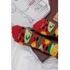 Zooksyrainbow Socks Linksmos kojinės "picos" dėžutėje