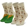 Zooksyrainbow Socks Socks Film Set 3 Pairs Rainbow Socks