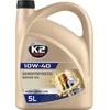 Bikuva.lt K2 Semisynthetic 10W-40 pusiau sintetinė universali alyva, 5 L