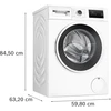 Skalbimo mašina Bosch WAN2405GPL, 8kg, 1200 rpm