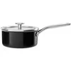 Kitchenaid 2 l emaliuotas puodas su dangčiu juodas