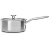 KitchenAid - „Multiply“ puodas su dangčiu - sidabrinis - 18 cm / 2,13 l