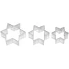Birkmann STAR sausainių formelės 4,5/5,5/6,5 cm
