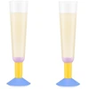 Bodum kieliszki do szampana w zestawie 2 vnt. MoMA Oktett 0.3L multicolor