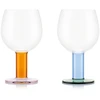 Bodum kieliszki do wina 2 vnt. MoMA Chunky 0.3L multicolor