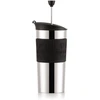 Bodum kubek su zaparzaczem tłokowym do kawy Travel Press 0.35 l Juodas