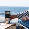 Bodum kubek su zaparzaczem tłokowym do kawy Travel Press 0.35 l Juodas