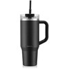 Bodum kubek termiczny ze słomką i laikikliu Travel Mug 1.2L Juodas