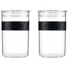 Bodum pojemniki kuchenne Presso 0.6L 2 vnt Juodas