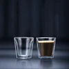 Bodum stiklinės su dviguba siena Valgykla 100 ml 2vnt. Skaidrus