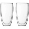 Bodum szklanki su podwójną ścianką 2 vnt. Pavina 0.45L Transparent