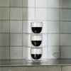 Bodum szklanki su podwójną ścianką 6 vnt. Pavina 0.08L Transparent
