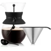 Bodum zaparzacz do kawy su filtrem stałym Pour Over 1 l Cork - Dark Roast