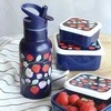 A Little Lovely Vaikiška gertuvė iš nerūdijančio plieno ‘Braškės’