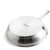 KitchenAid - Nerūdijančio plieno keptuvių rinkinys - sidabro spalvos - 20/24/28 cm