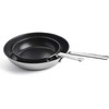KitchenAid - Nerūdijančio plieno keptuvių rinkinys - sidabro spalvos - 20 cm, 28 cm