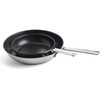 KitchenAid - Nerūdijančio plieno keptuvių rinkinys - sidabro spalvos - 20 cm, 28 cm