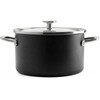 KitchenAid plieno šerdies puodas 20cm 3,7l su dangteliu, emaliuotas, indukcinis, dujinis