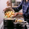 KitchenAid plieno šerdies puodas 20cm 3,7l su dangteliu, emaliuotas, indukcinis, dujinis