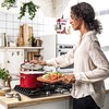 KitchenAid Emalio puodas 20cm 3,7l emaliuotas dangteliu indukcinėmis dujomis