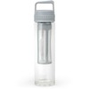 Gertuvė Stiklinis butelis su infuzatoriumi Cold Brew Moshi 0,4L - pilka / Leopold Vienna