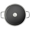 KitchenAid - Nerūdijančio plieno keptuvė su 2 šoninėmis rankenomis - sidabrinė - 28 cm