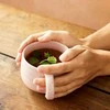 Jamie Oliver keraminis puodelis Rožinė Big Love Cozy Cuppa 375ml