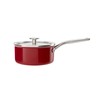 KitchenAid emaliuotas puodas, mažas puodas su dangteliu, 16 cm, emaliuotas, indukcinis