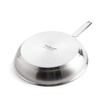 KitchenAid - Nerūdijančio plieno lakštinė keptuvė - sidabrinė - 20 cm