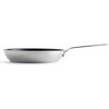 KitchenAid - Nerūdijančio plieno lakštinė keptuvė - sidabrinė - 28 cm