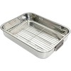 Kitchen Craft kepimo keptuvė 43 × 31 × 7 inox lazanijos padėklas