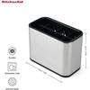 KitchenAid nerūdijančio plieno kriauklės konteineris