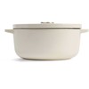 KitchenAid ketaus puodas 5,2L migdolų kremas