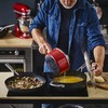 KitchenAid - Kaltinė grūdinto aliuminio keptuvė - juoda - 28 cm