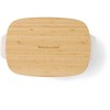 KitchenAid Keraminis indas 40x25x8,8cm + migdolinio kremo dangtelis