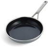 KitchenAid - Daugkartinė keptuvė - sidabrinė - 28 cm